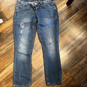 Size 8 Distressed Seven Jeans